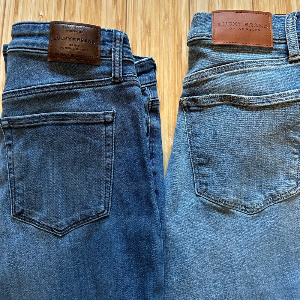 Bundle of lucky brand skinny jeans